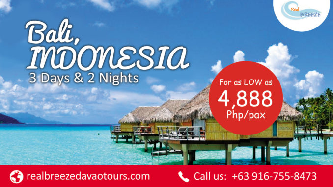 Indonesia Tour Package: Free and Easy | Davao, Cebu, Manila, Philippines