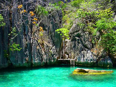 coron-island-twin-lagoon - RealBreeze Davao Tour Packages